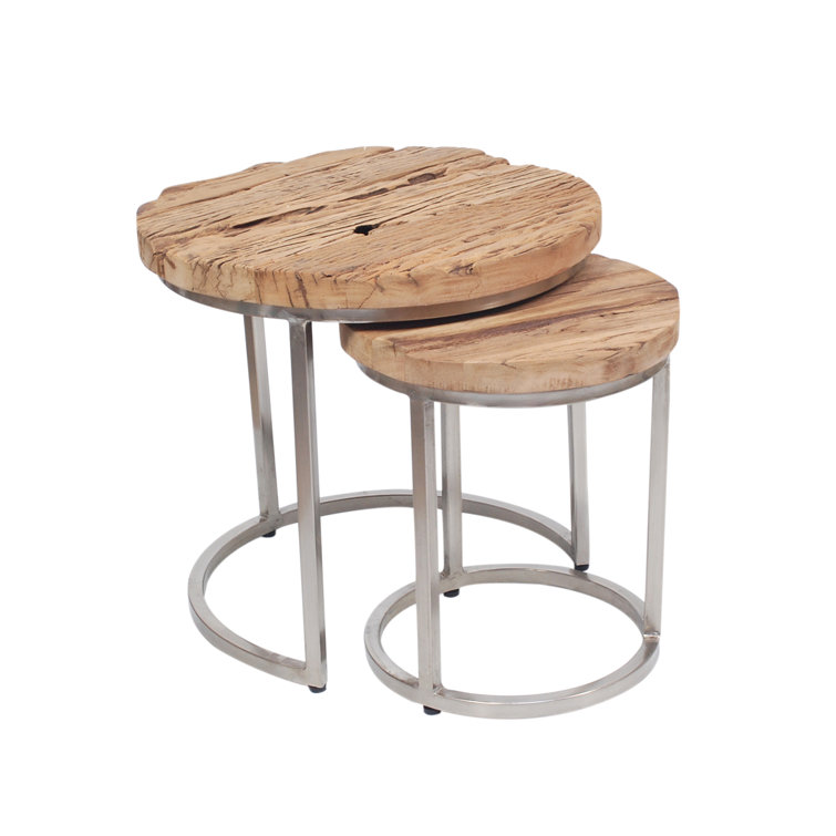 Williston Barnesville 2 Piece Nest of Tables Wayfair.co.uk